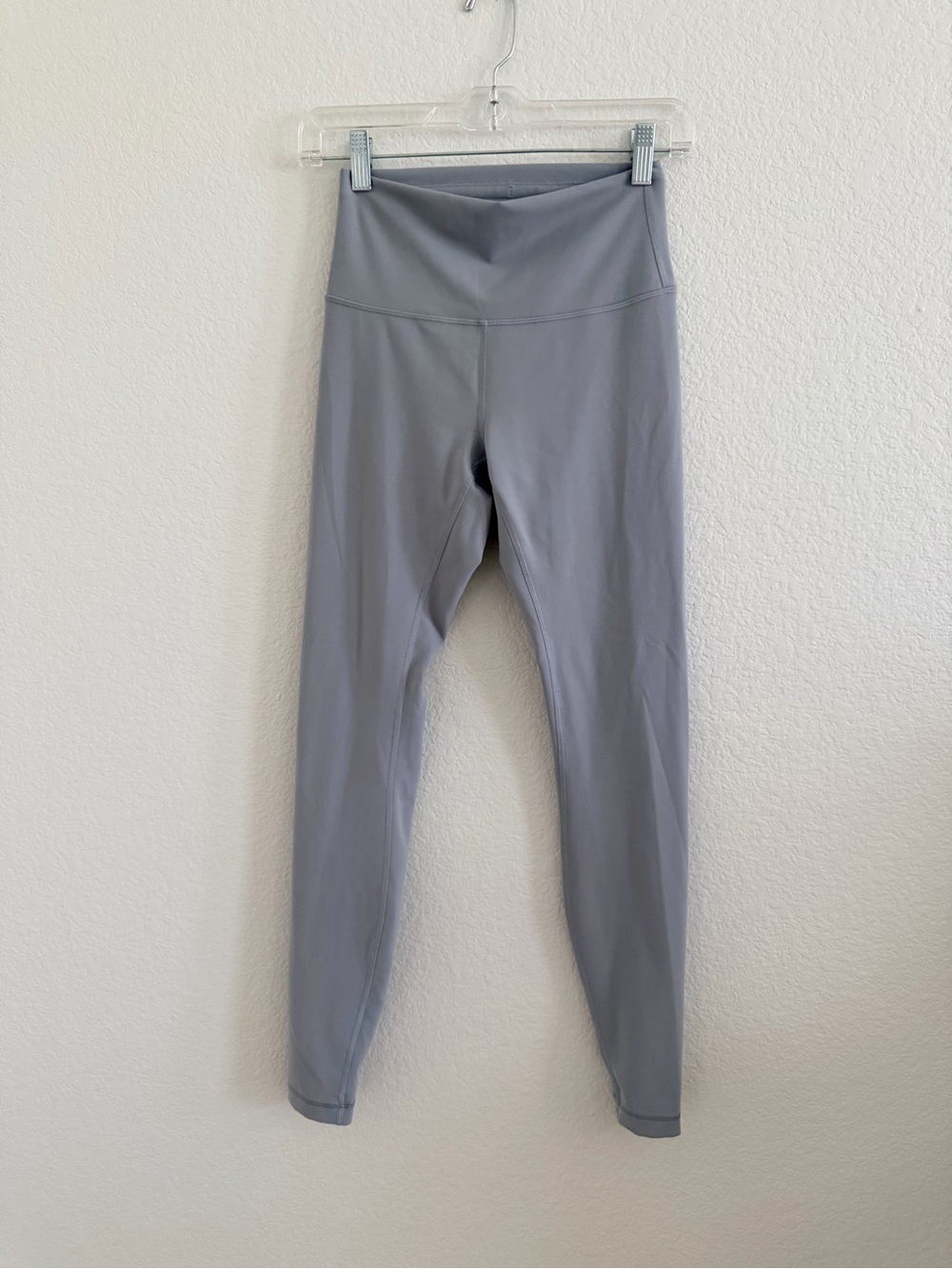 lululemon athletica Light Gray High-Rise Leggings